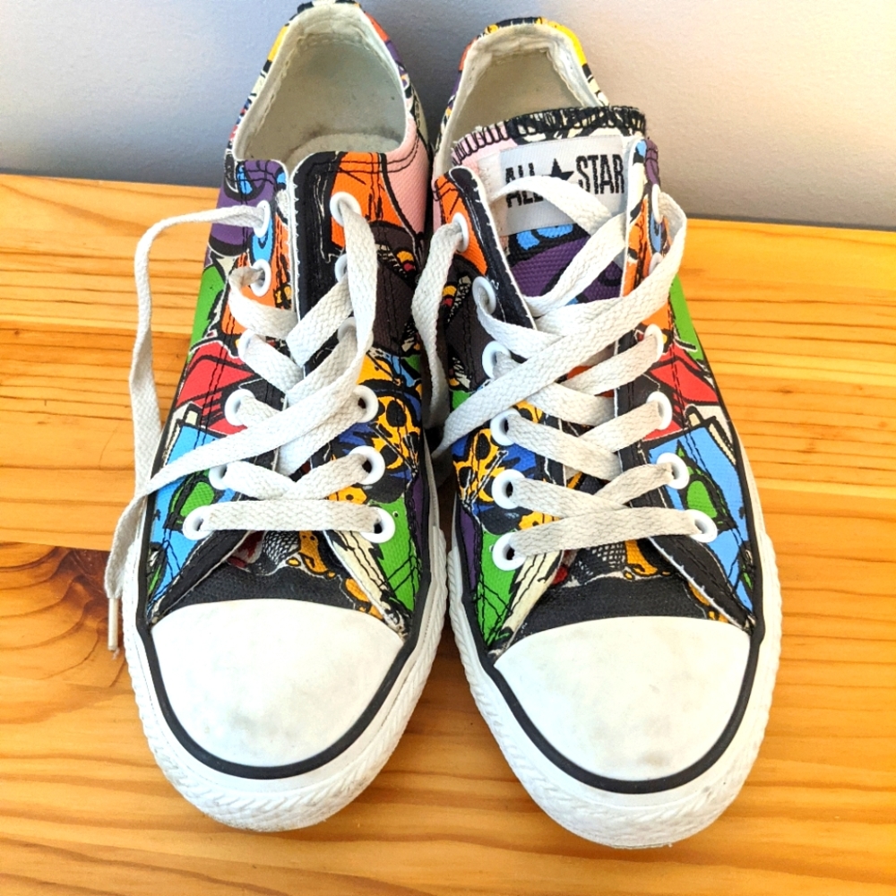 VTG Y2K Converse Chuck Taylor All Star Low Top AOP